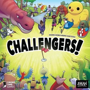 Boite du jeu de société du Challengers